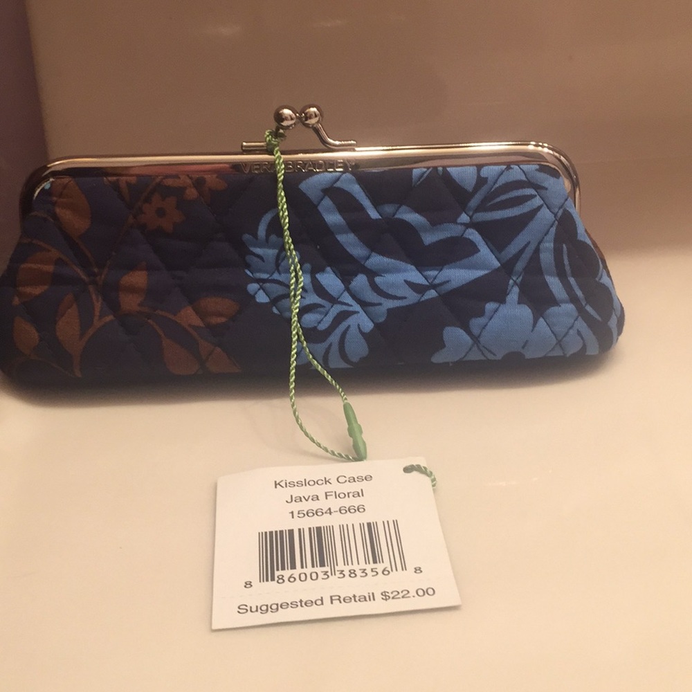 Vera Bradley Kisslock Case (Java Floral)
